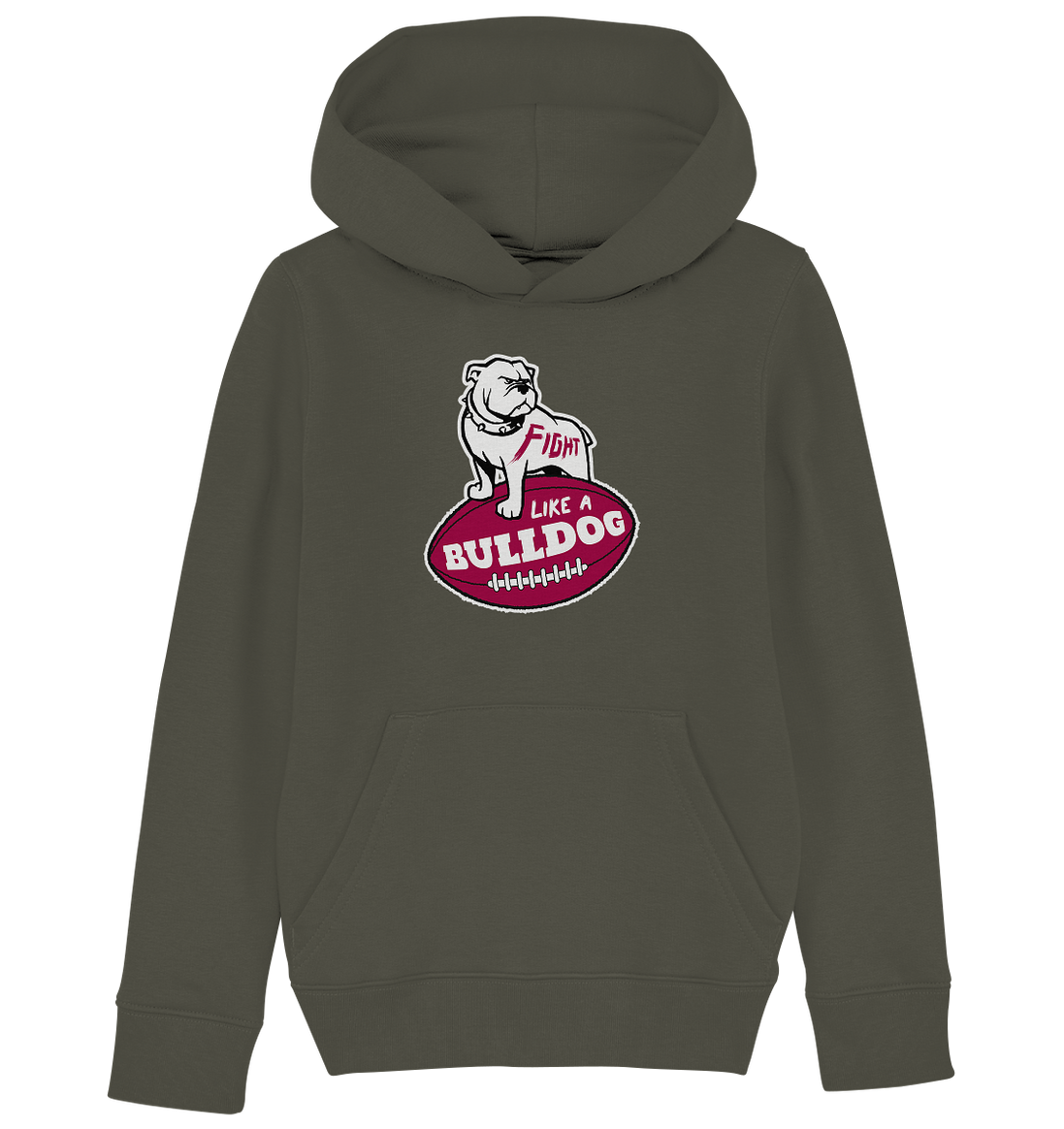Fight like a Bulldog - Kids Organic Hoodie