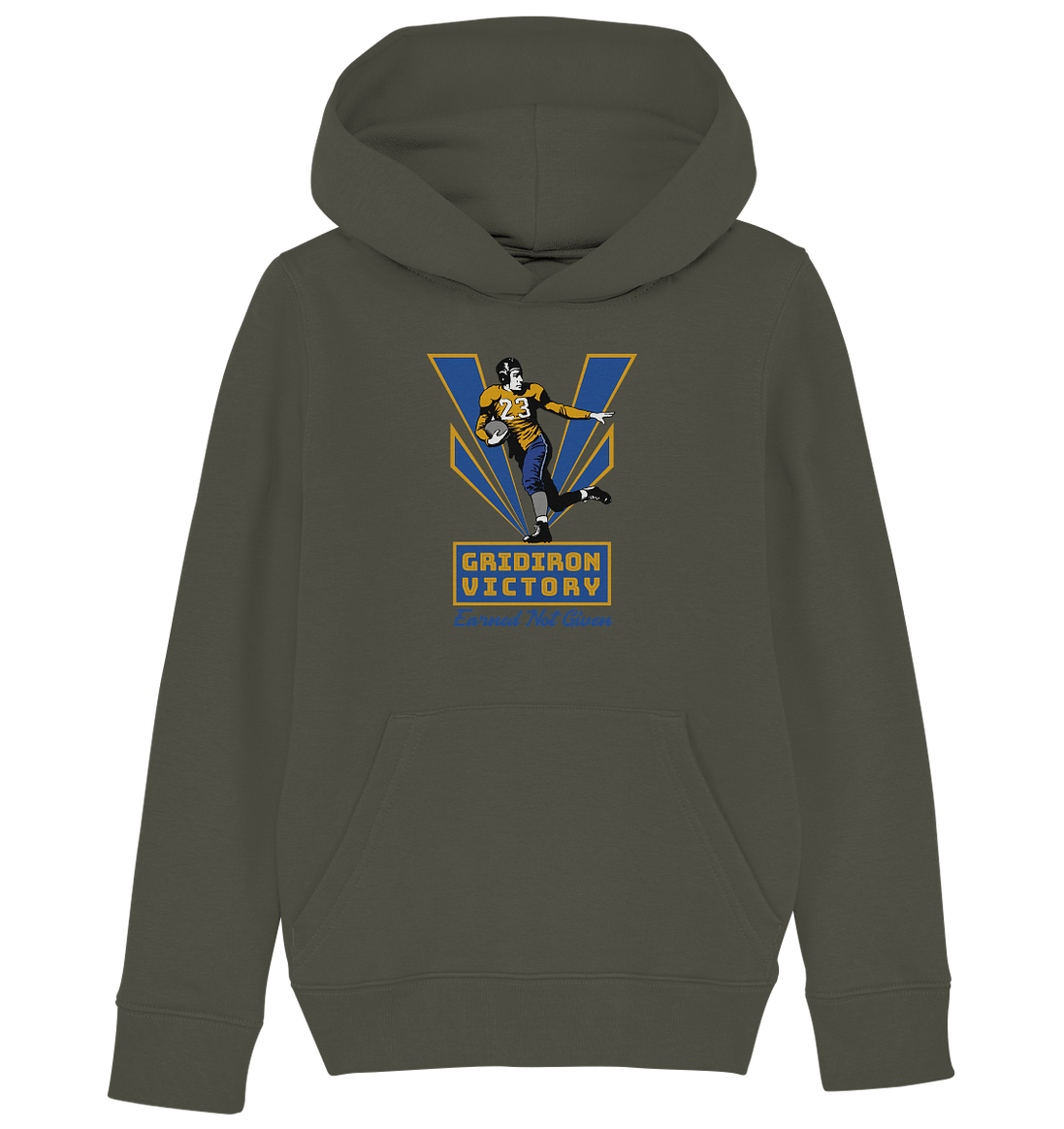 Gridiron Victory - Kids Organic Hoodie