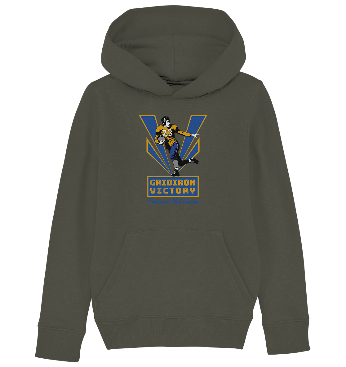 Gridiron Victory - Kids Organic Hoodie