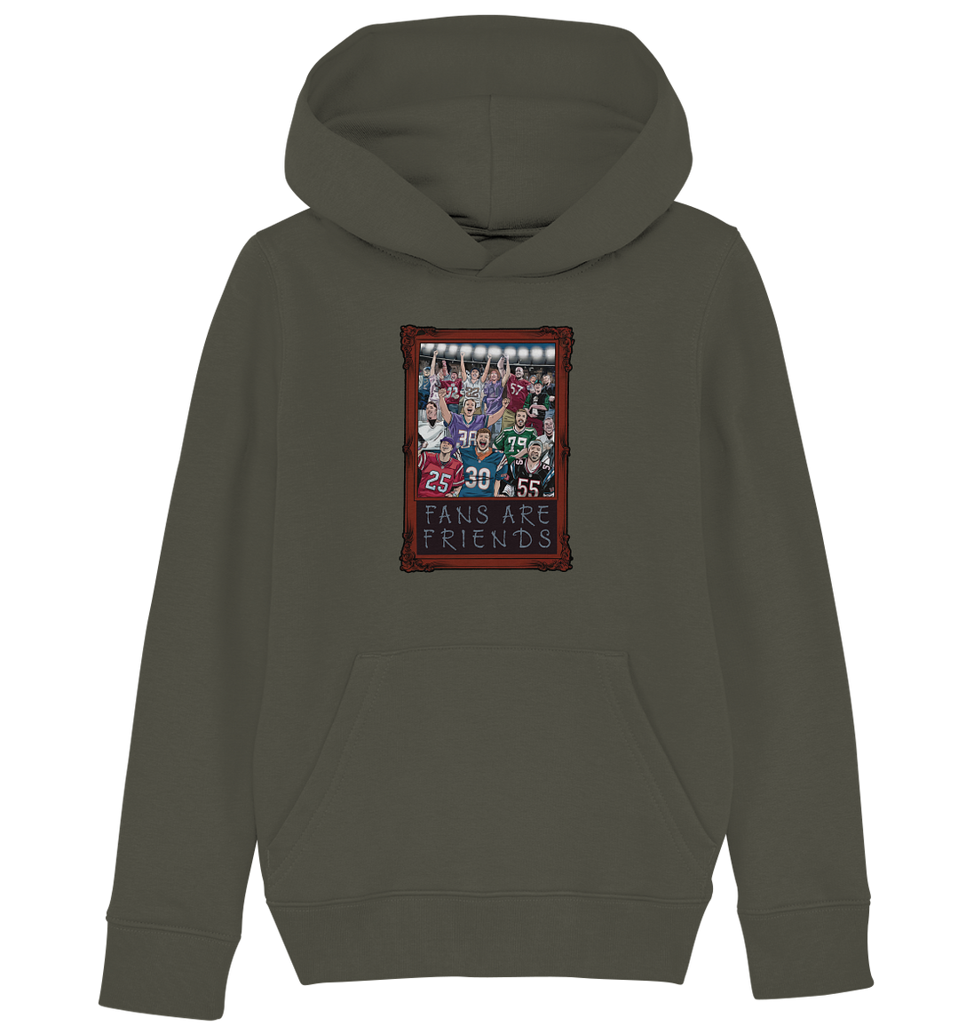 Fans are Friends - Kids Organic Hoodie