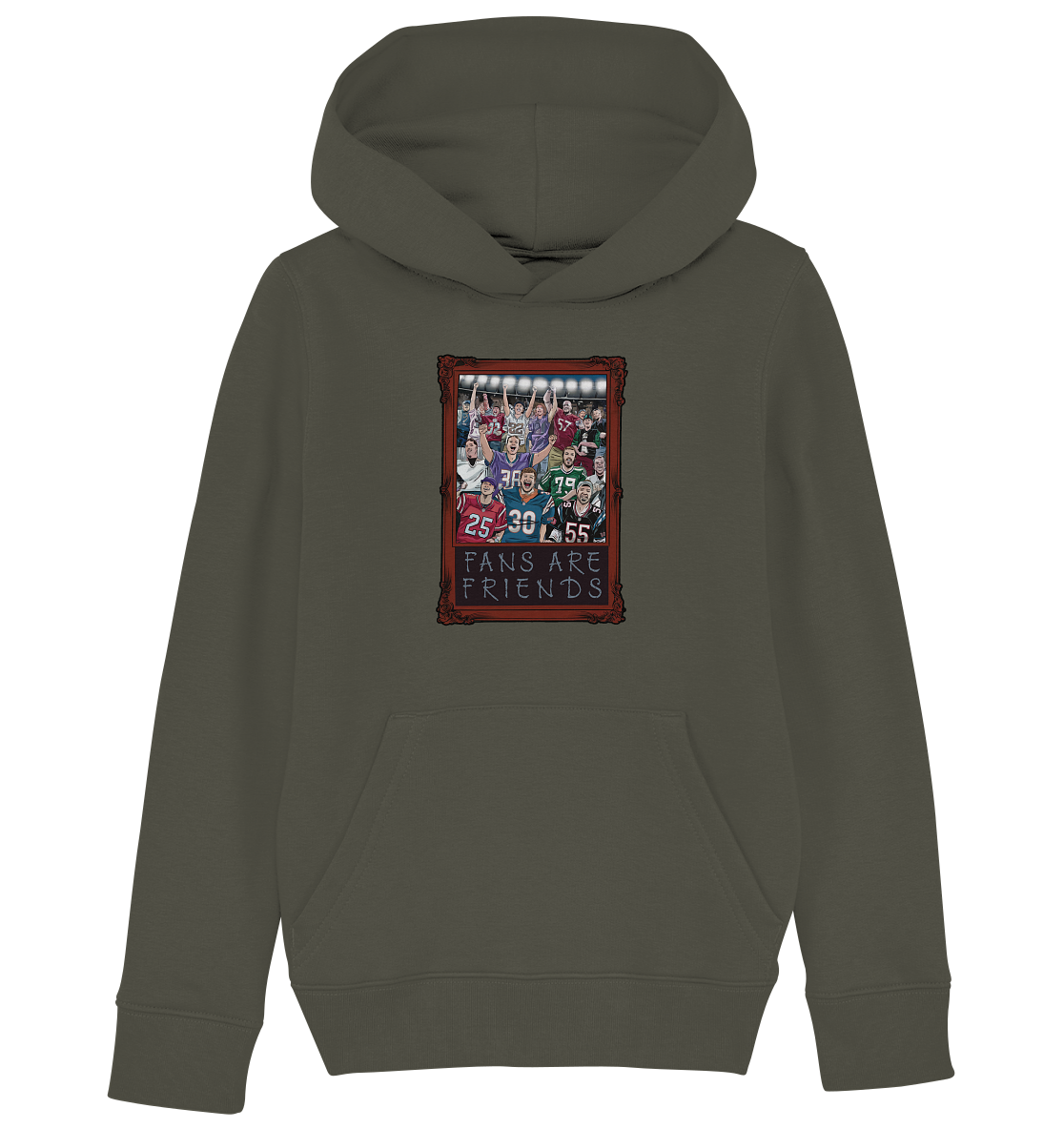 Fans are Friends - Kids Organic Hoodie