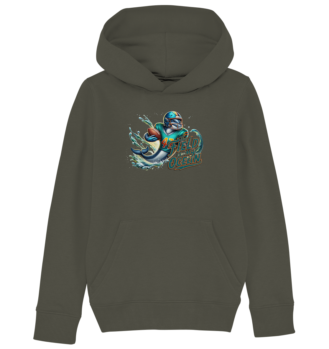 Dolphin - Kids Organic Hoodie
