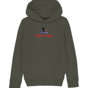 Playoff Flag Football  Men red - Kids Organic Hoodie