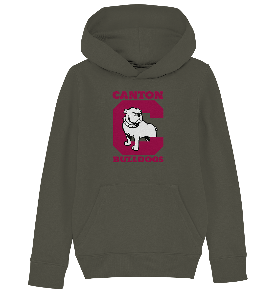 Canton Bulldogs - Kids Organic Hoodie