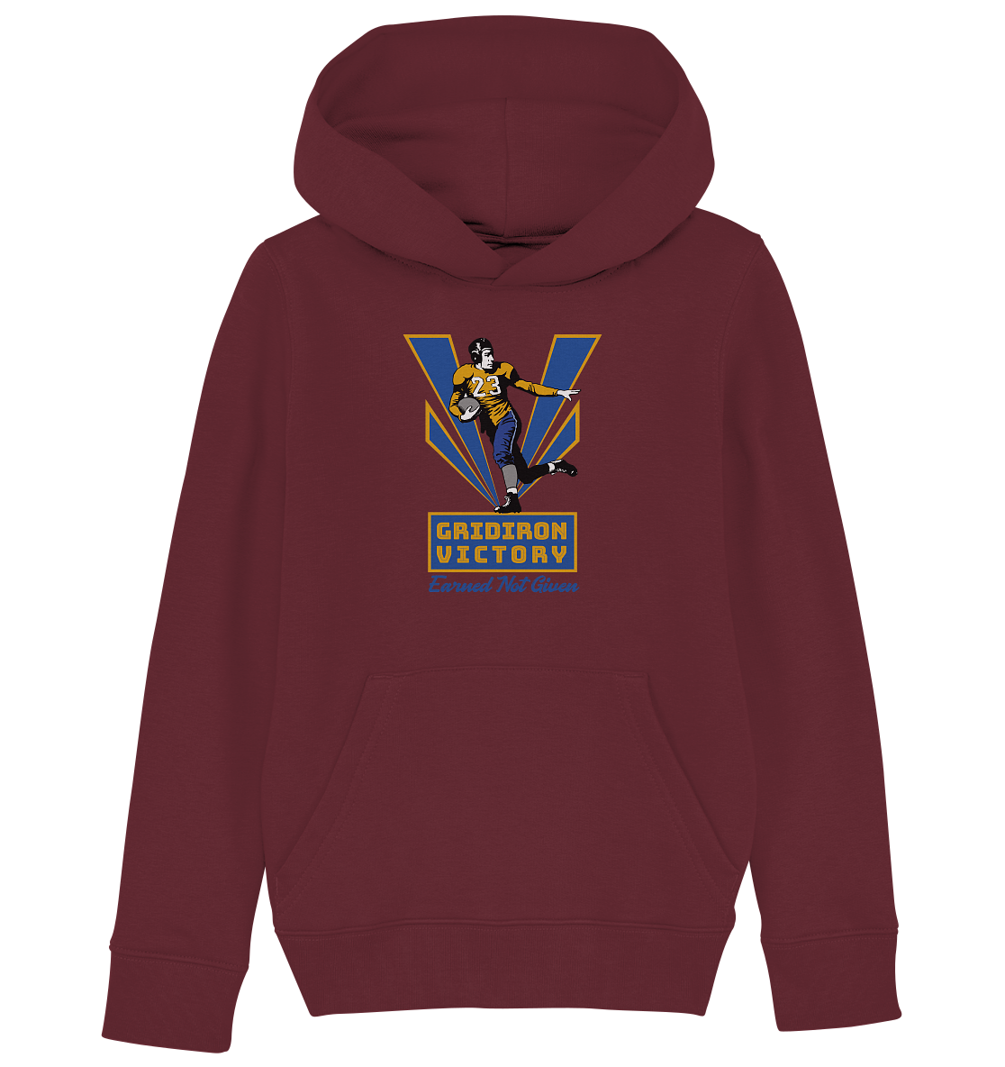 Gridiron Victory - Kids Organic Hoodie