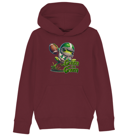 Green Frog - Kids' Organic Hoodie