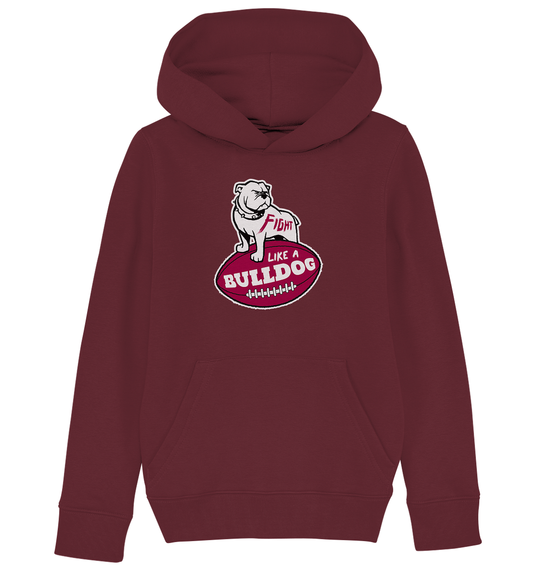 Fight like a Bulldog - Kids Organic Hoodie