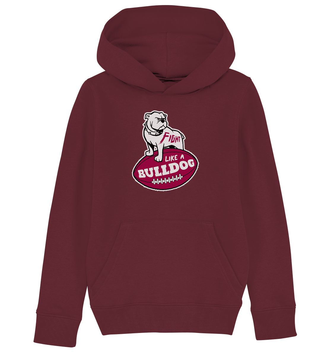 Fight like a Bulldog - Kids Organic Hoodie
