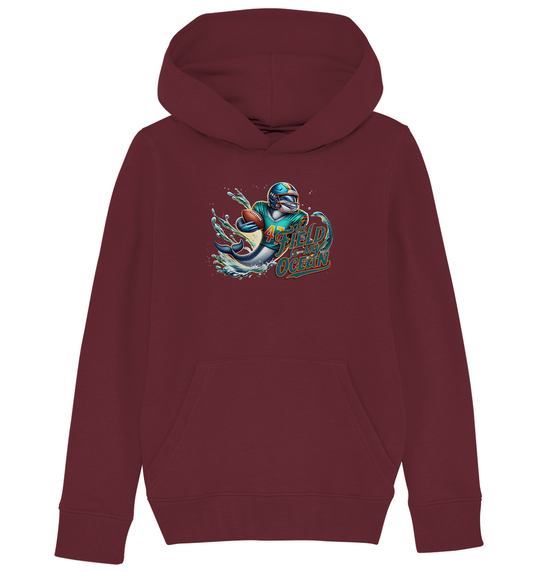 Dolphin - Kids Organic Hoodie