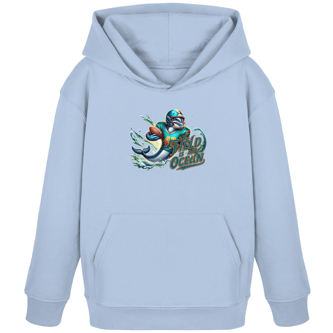 The Field is my Ocean - Kids Organic Hoodie