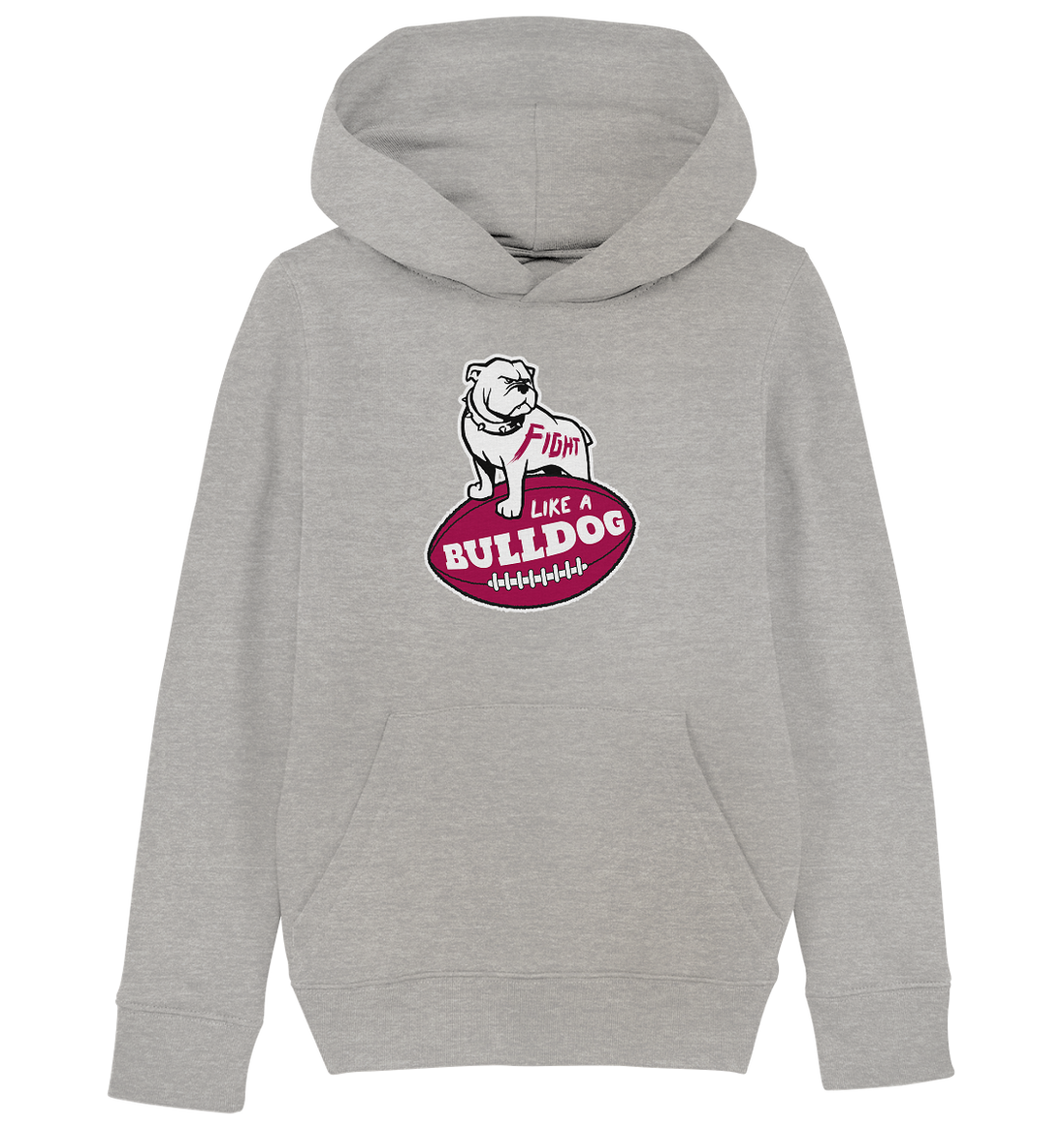 Fight like a Bulldog - Kids Organic Hoodie