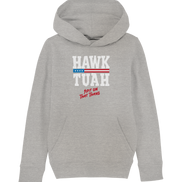 Hawk Tuah White  - Kids Organic Hoodie
