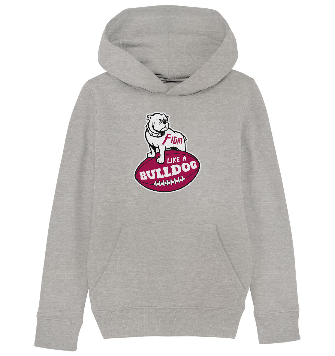 Fight like a Bulldog - Kids Organic Hoodie