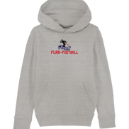 Playoff Flag Football  Men red - Kids Organic Hoodie