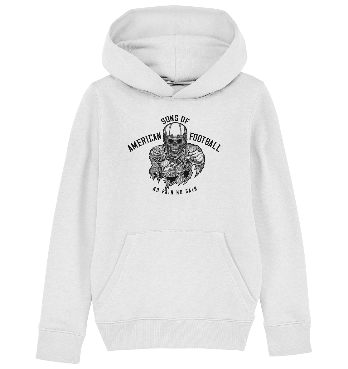 SAMFO No Pain No Gain  - Kids Organic Hoodie