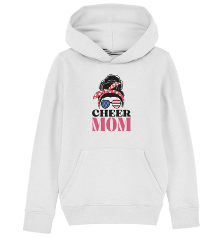 Cheer Mom Sunglases - Kids Organic Hoodie