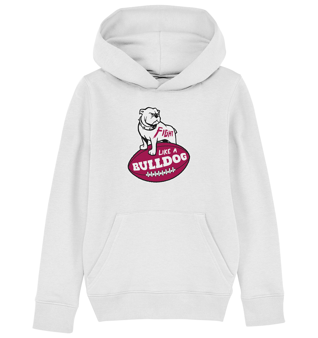 Fight like a Bulldog - Kids Organic Hoodie