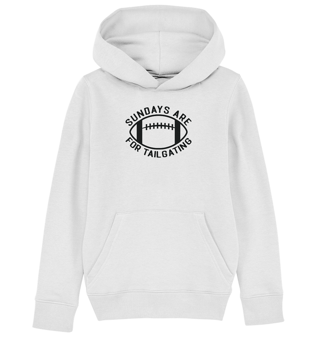 Sundays are for Tailgating  II - Kids Organic Hoodie