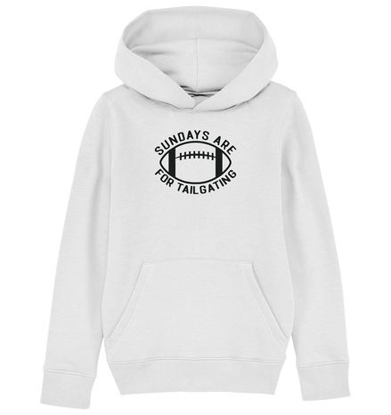 Sundays are for Tailgating  II - Kids Organic Hoodie