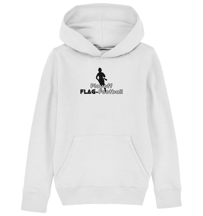 Playoff Flag Football Women black - Kids Organic Hoodie