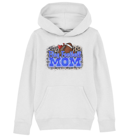 Flag Football Mom - Kids Organic Hoodie