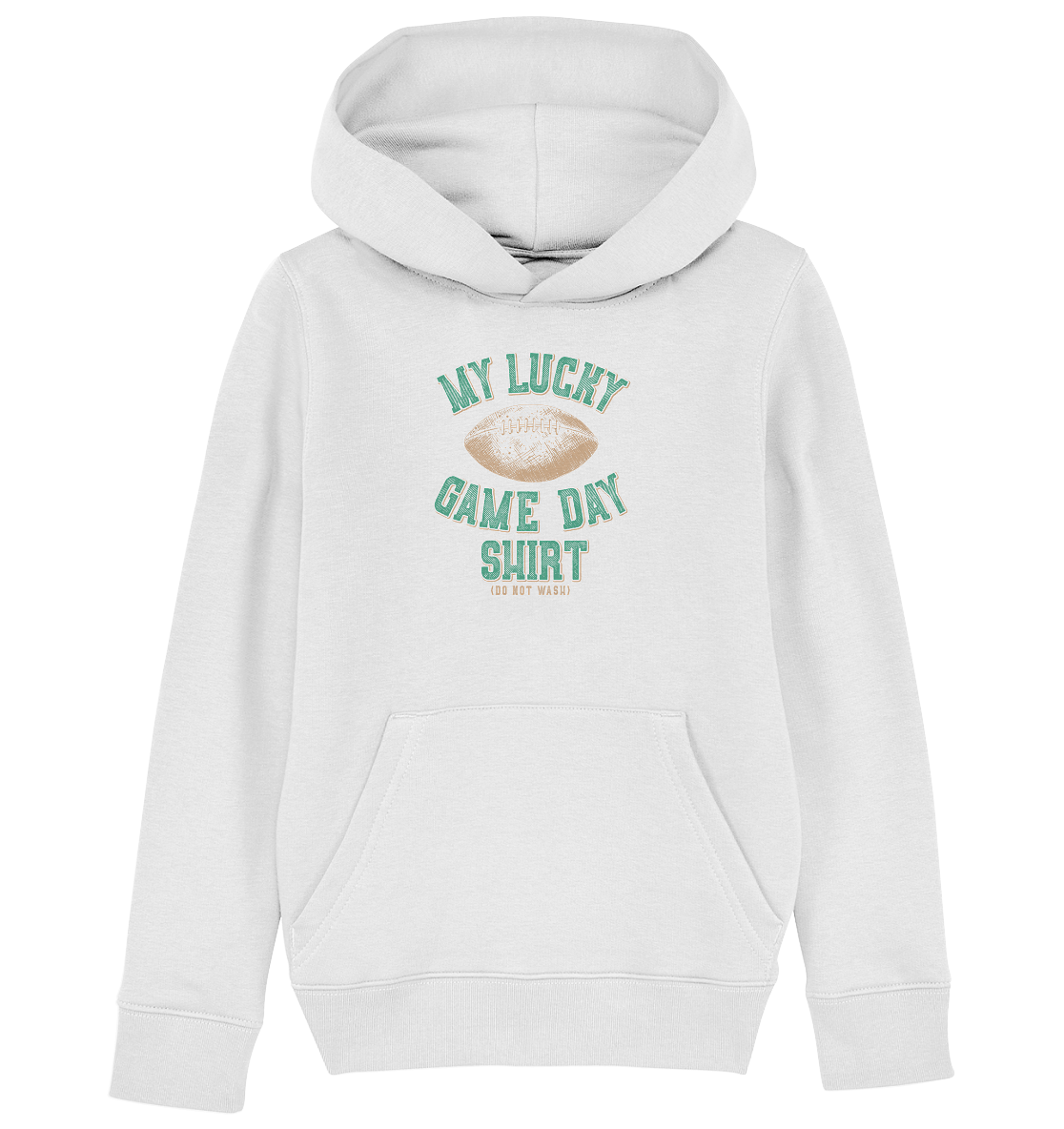 My Lucky Game Day Shirt   - Kids Organic Hoodie