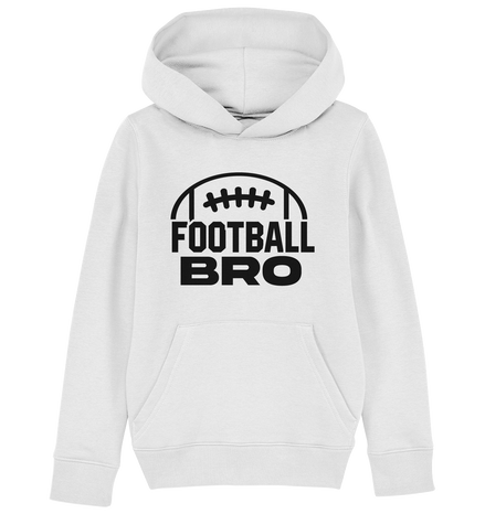 Football Bro  - Kids Organic Hoodie