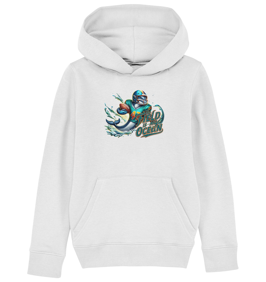 Dolphin - Kids Organic Hoodie
