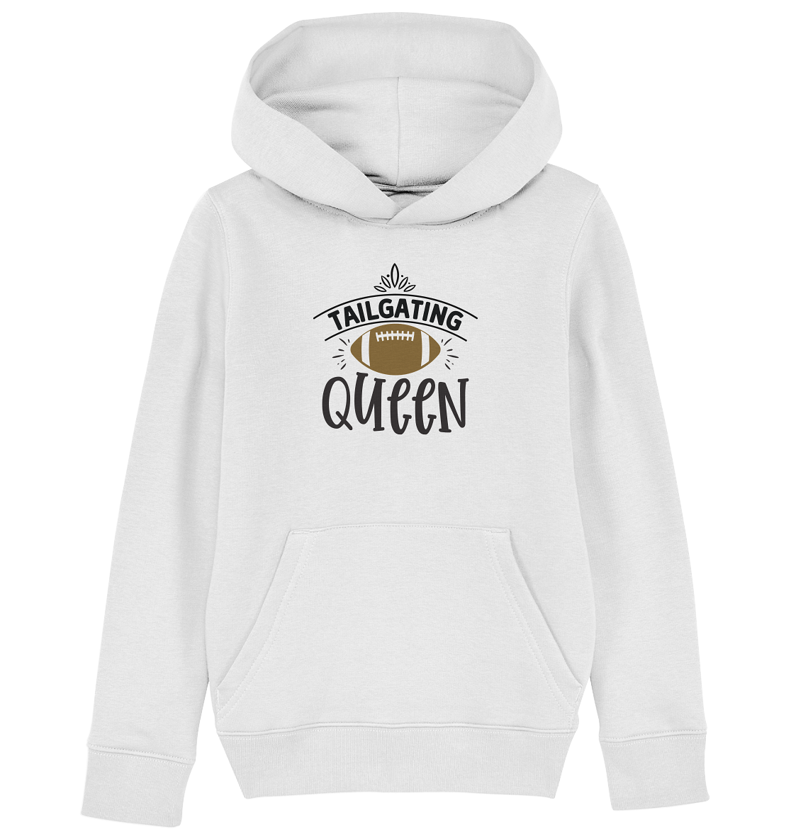 Tailgating Queen - Kids Organic Hoodie