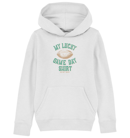 My Lucky Game Day Shirt   - Kids Organic Hoodie