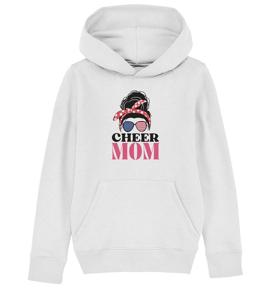 Cheer Mom Sunglases - Kids Organic Hoodie