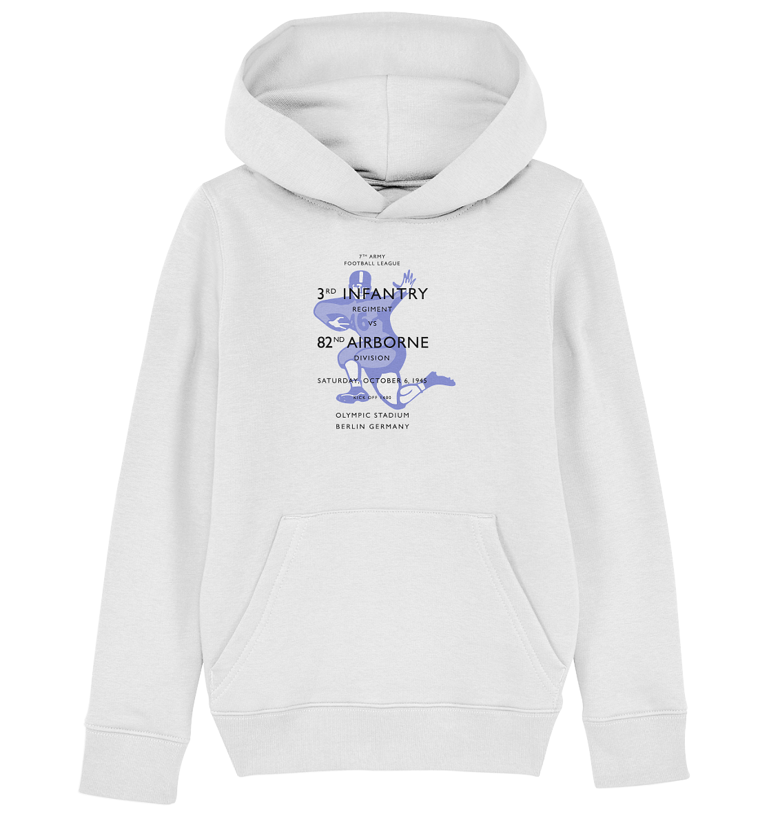 Infantry vs. Airborne 1945 - Kids Organic Hoodie
