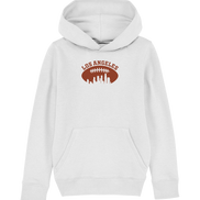 Los Angeles Football Silhouette - Kids' Organic Hoodie
