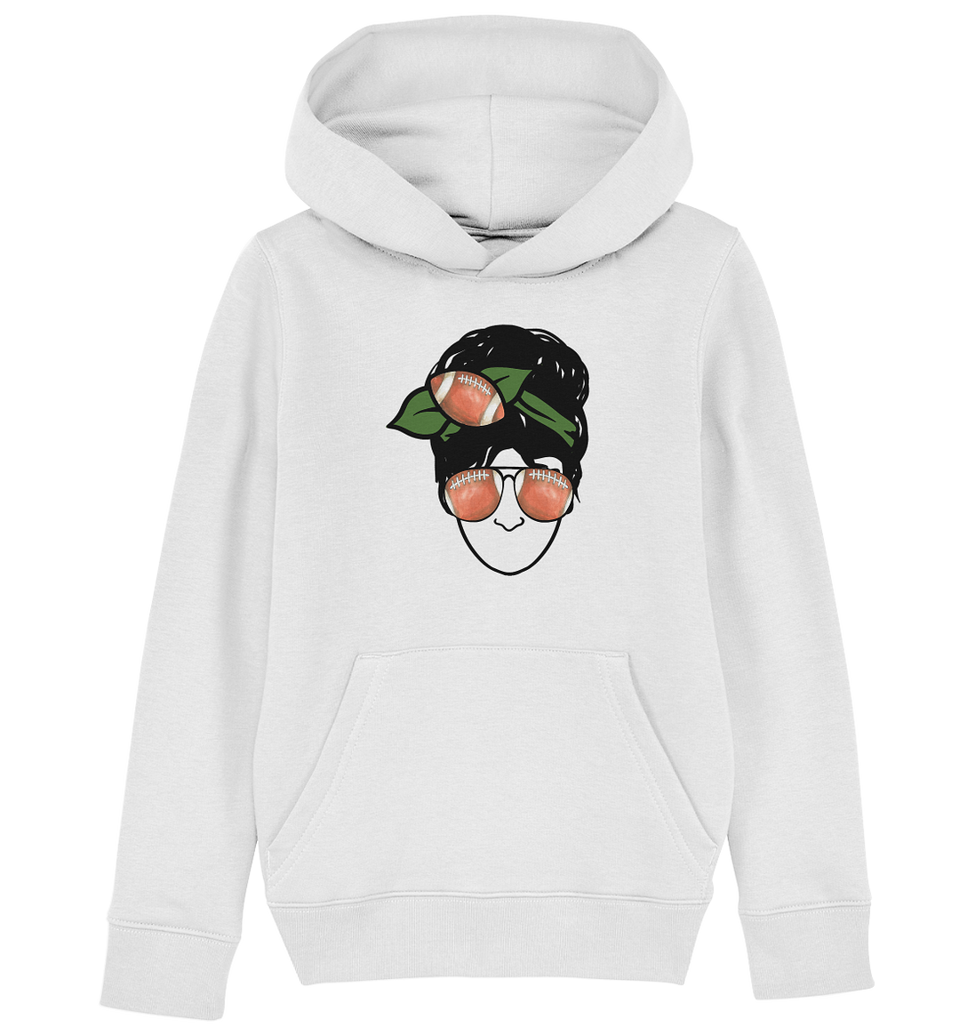Lady Balls - Kids Organic Hoodie