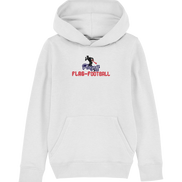 Playoff Flag Football  Men red - Kids Organic Hoodie