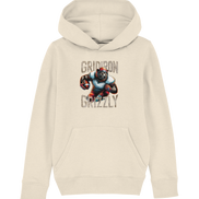 Gridiron Grizzly - Kids Organic Hoodie