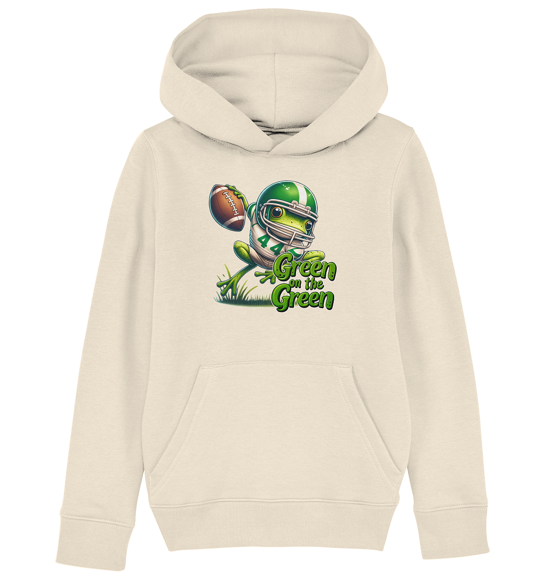 Green Frog - Kids' Organic Hoodie