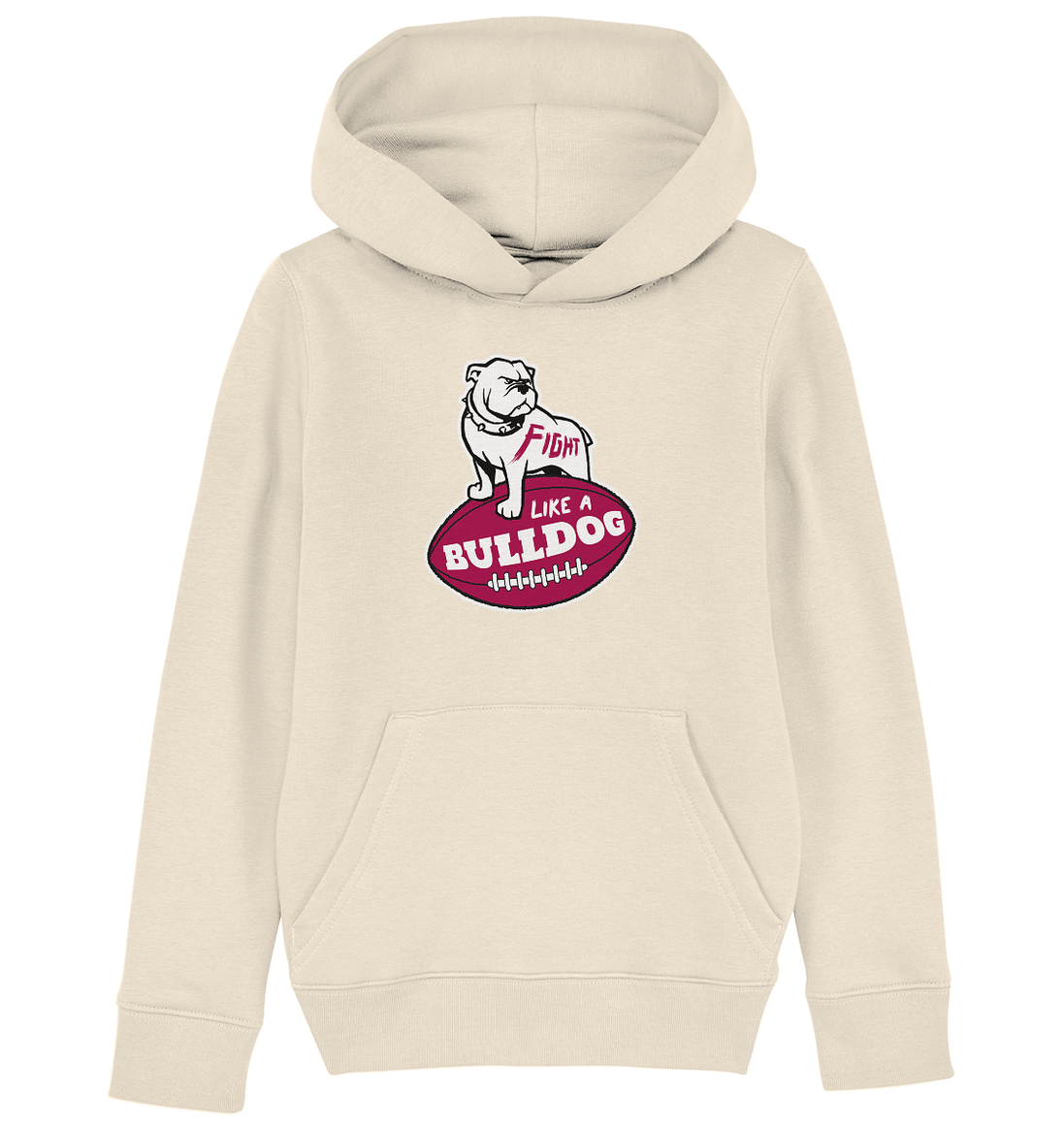Fight like a Bulldog - Kids Organic Hoodie