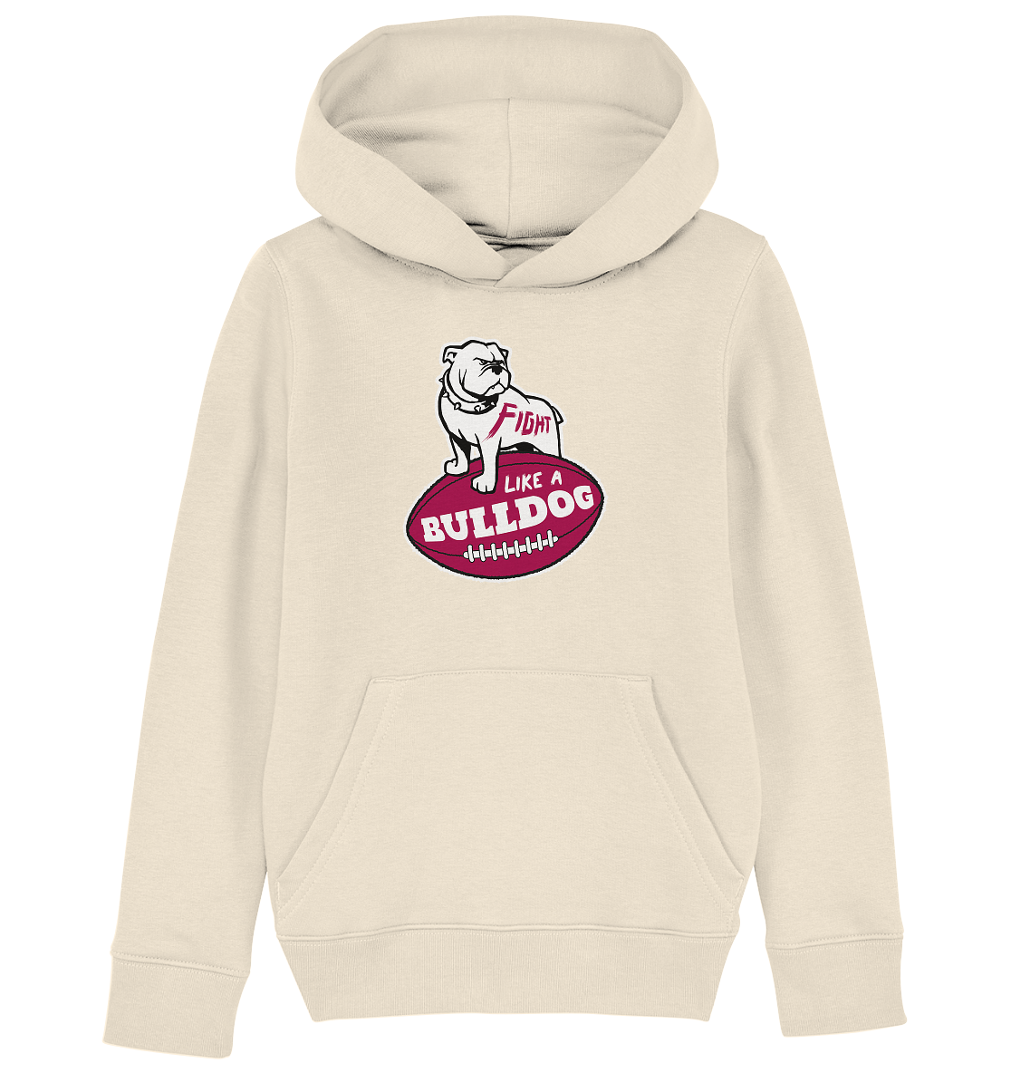 Fight like a Bulldog - Kids Organic Hoodie