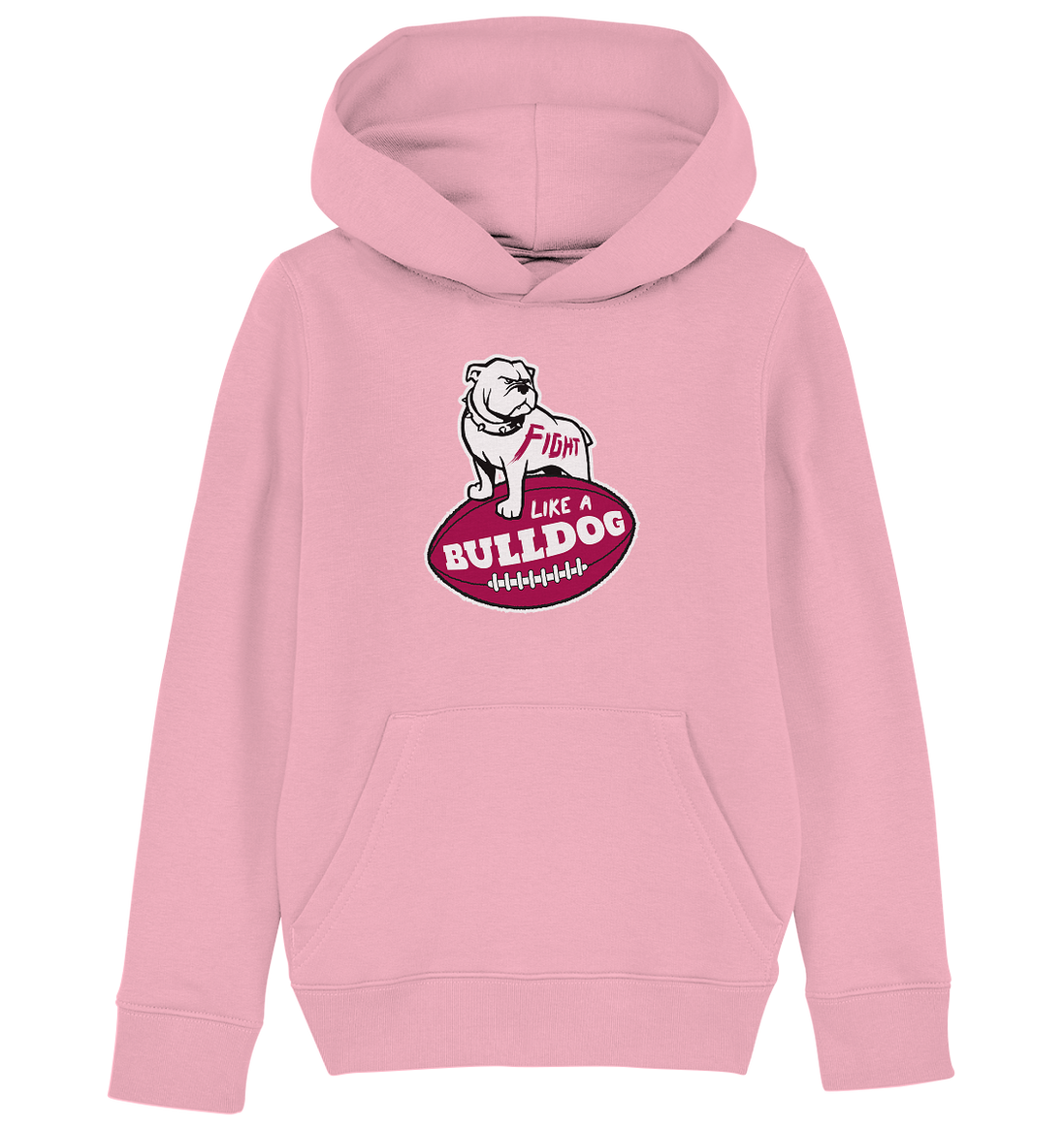 Fight like a Bulldog - Kids Organic Hoodie