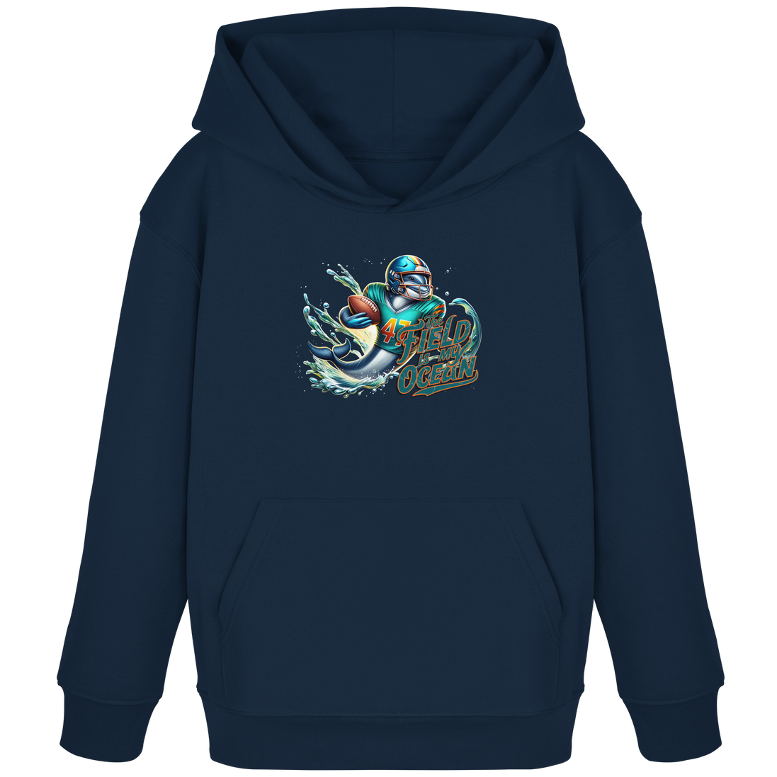 The Field is my Ocean - Kids Organic Hoodie