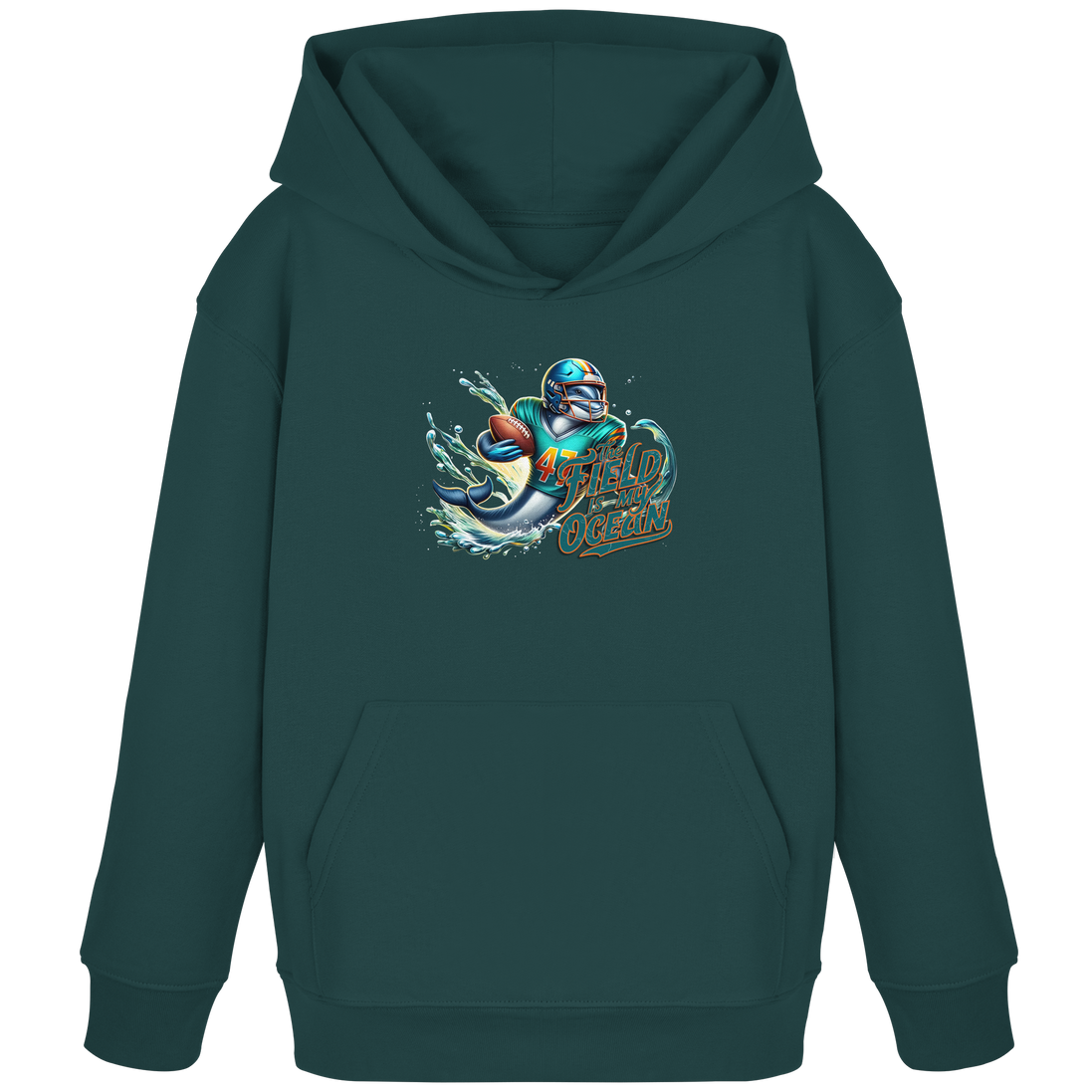 The Field is my Ocean - Kids Organic Hoodie