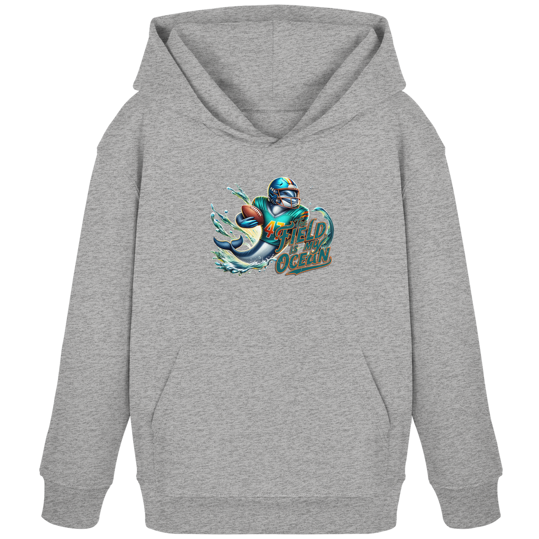 The Field is my Ocean - Kids Organic Hoodie
