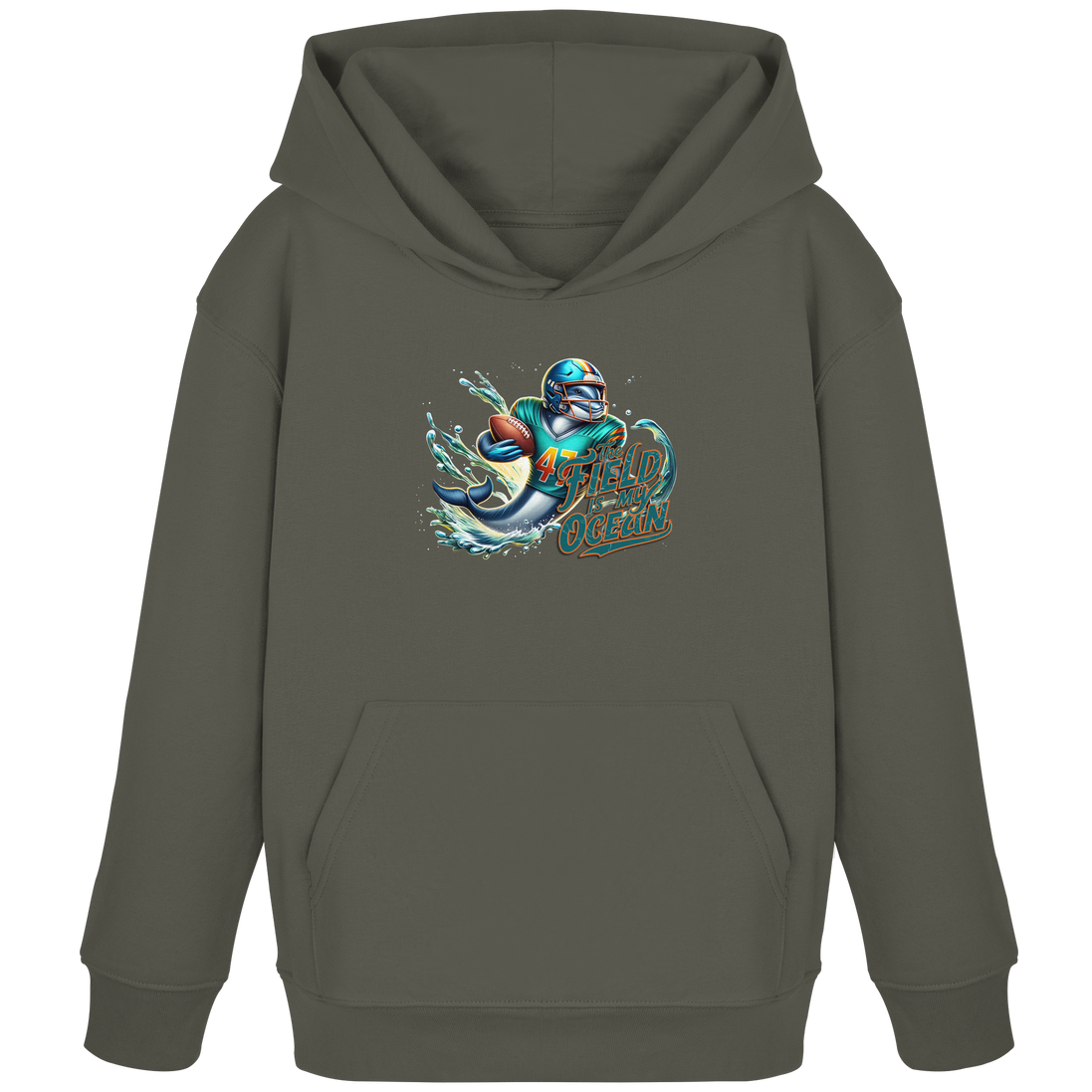The Field is my Ocean - Kids Organic Hoodie