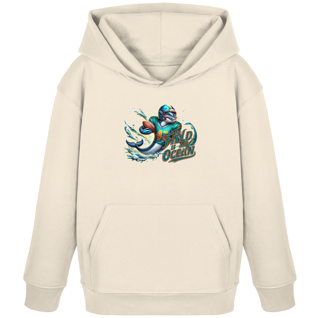 The Field is my Ocean - Kids Organic Hoodie