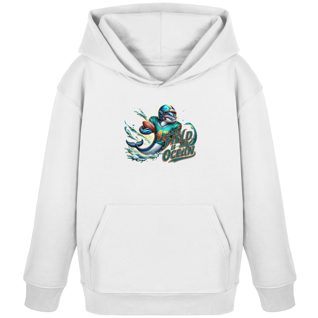 The Field is my Ocean - Kids Organic Hoodie