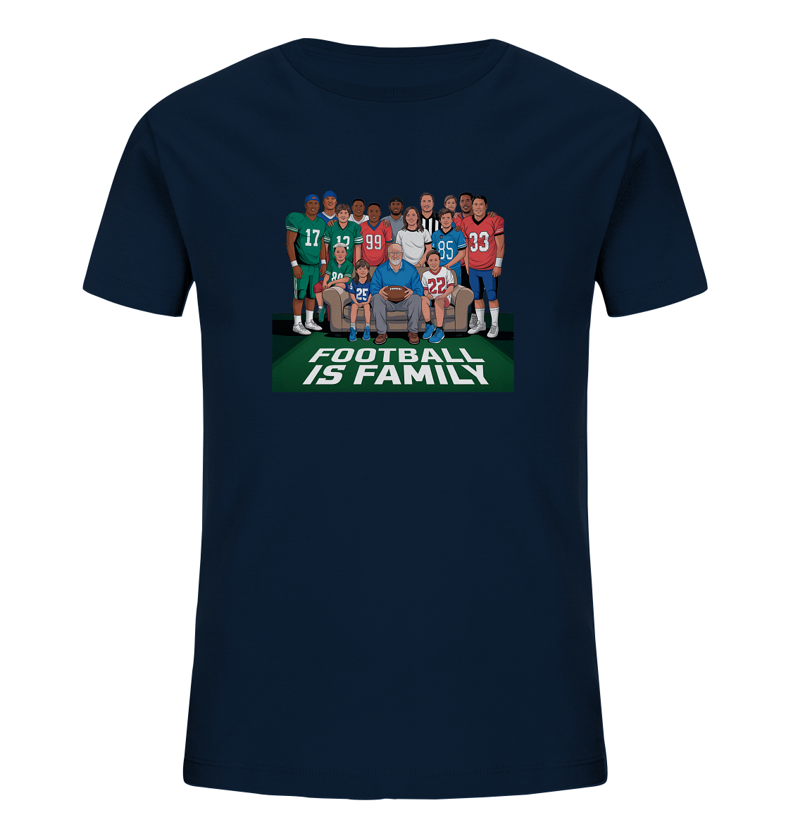 Football is Family - Kids Organic Shirt