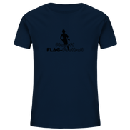 Playoff Flag Football  Women black  - Kids Organic Shirt