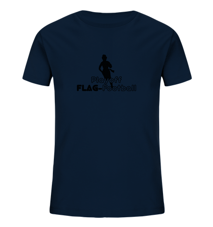 Playoff Flag Football  Women black  - Kids Organic Shirt
