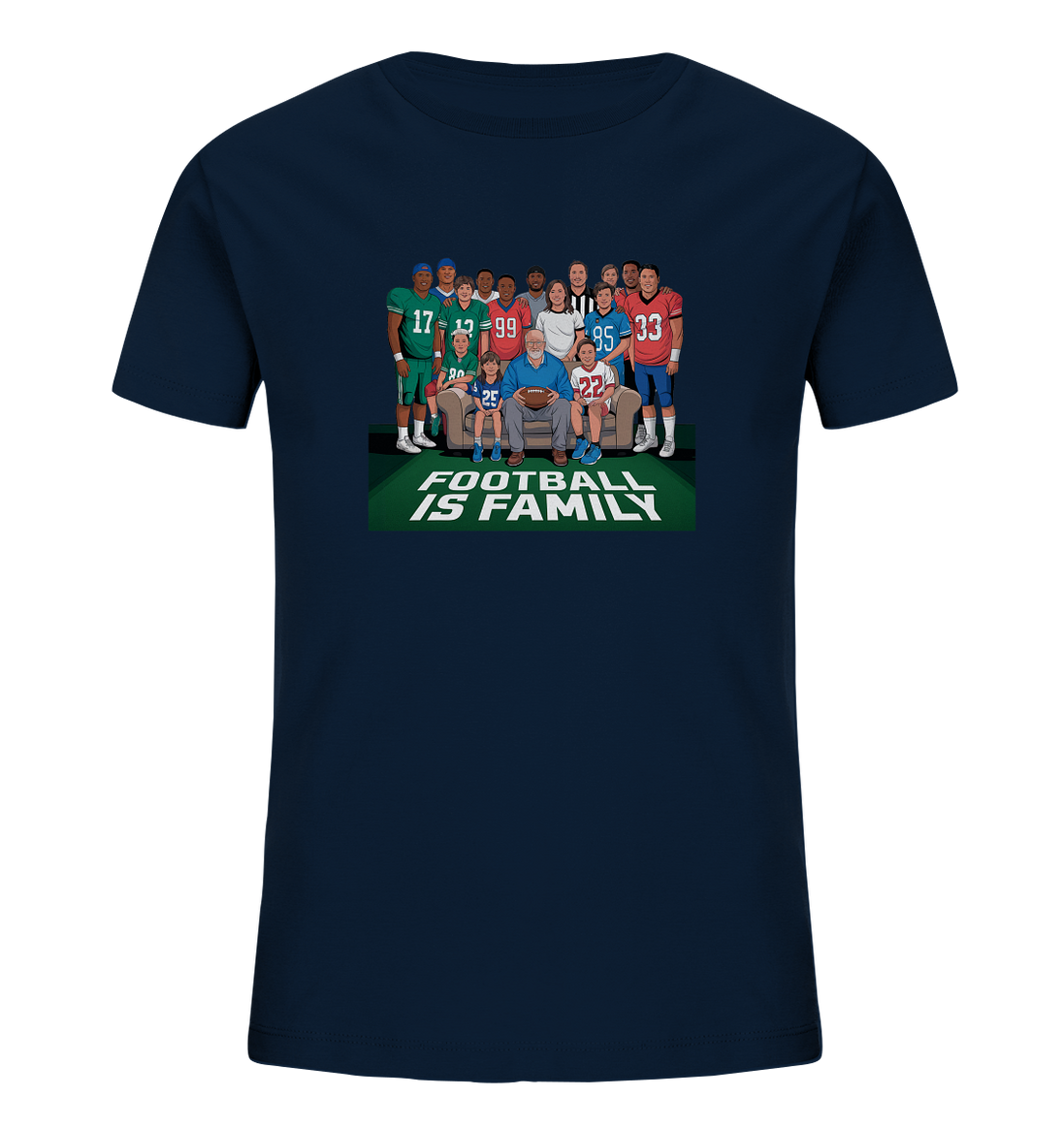 Football is Family - Kids Organic Shirt